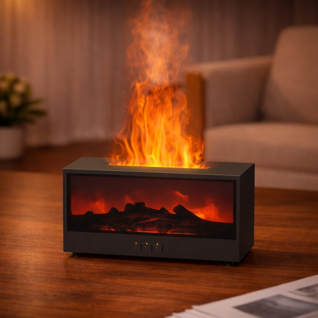 Fireplace Flame Ultrasonic Diffuser