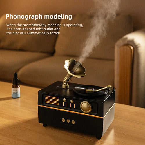 Ambient Phonograph Humidifier & Aroma Diffuser