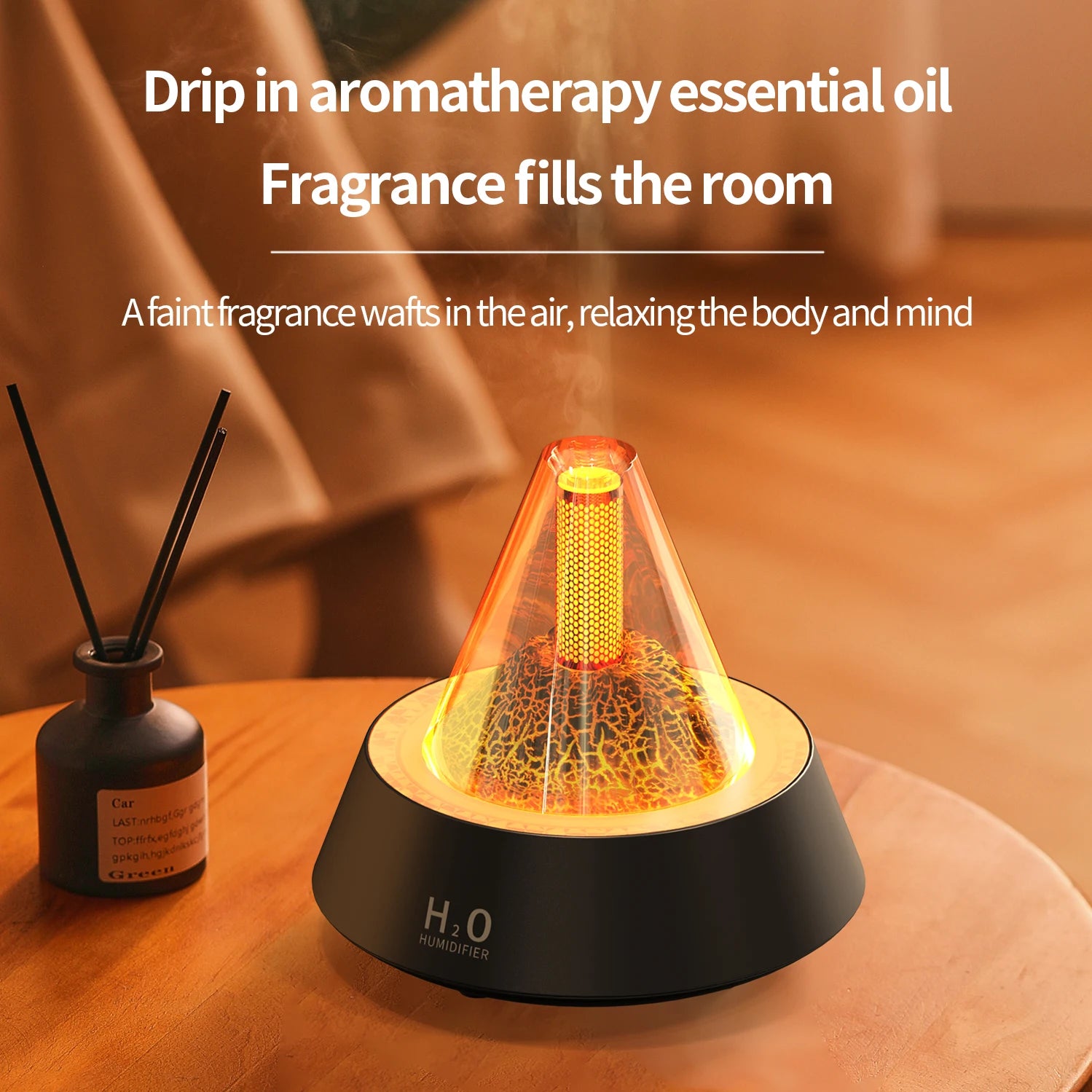 Flame Night Aromatherapy Diffuser