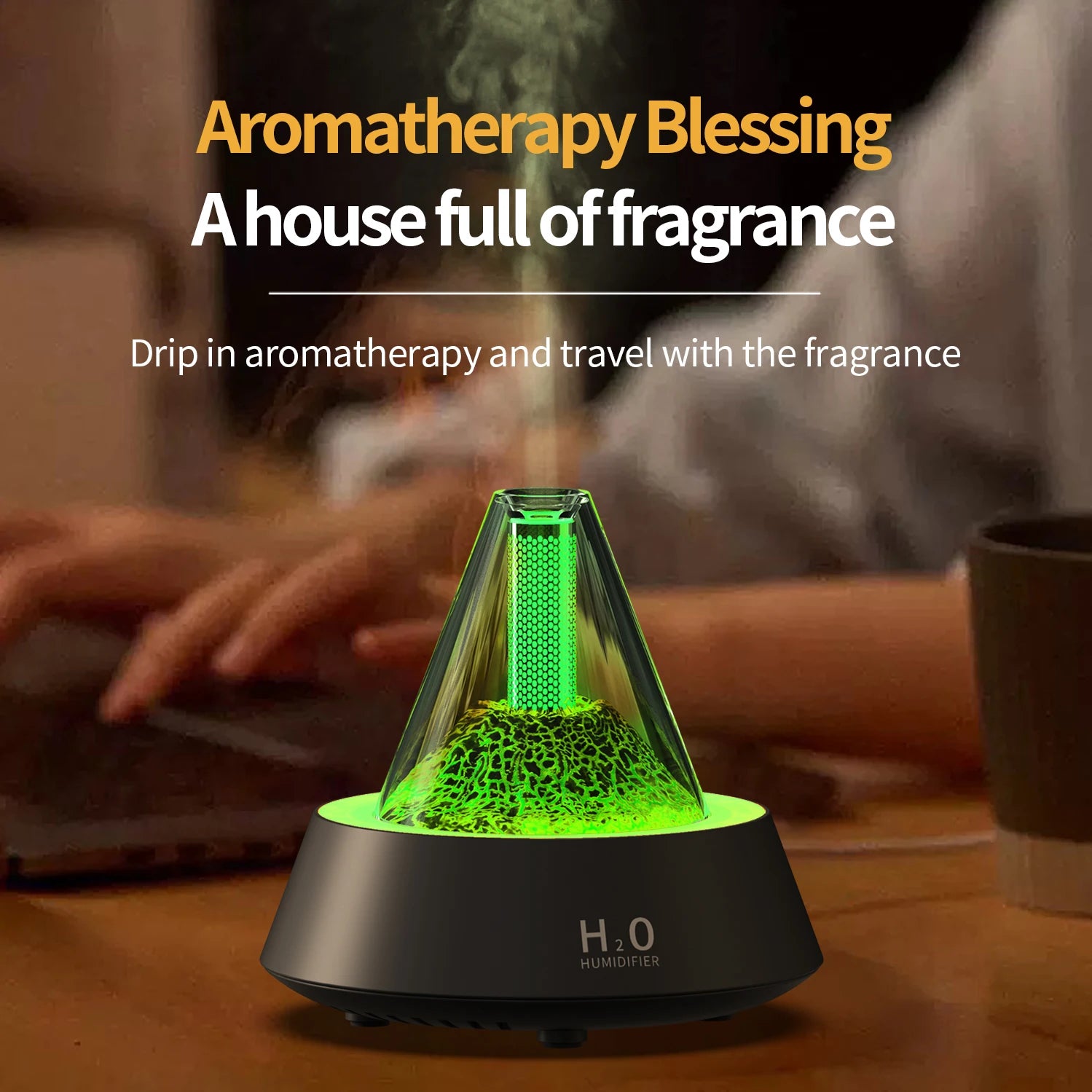 Flame Night Aromatherapy Diffuser