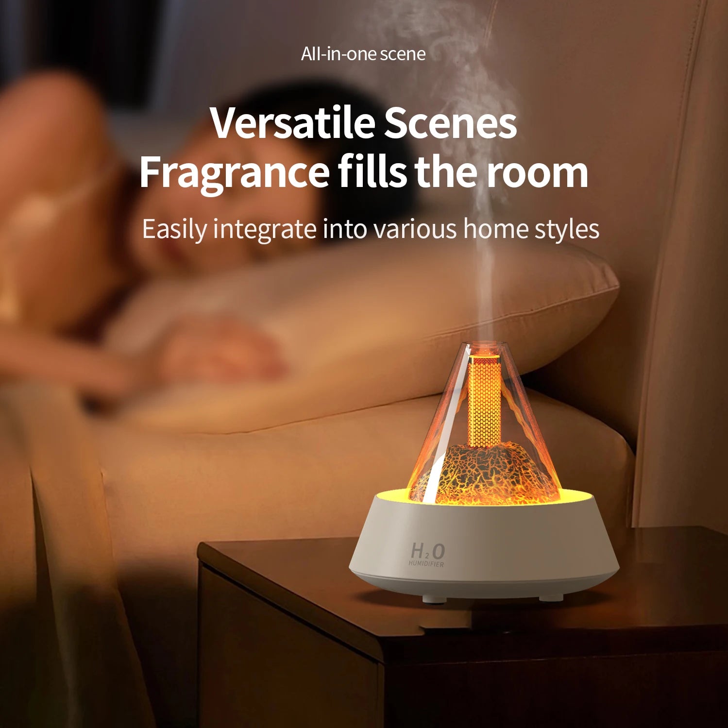 Flame Night Aromatherapy Diffuser